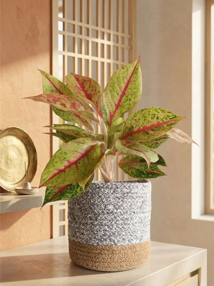 Aglaonema Harlequin Plant (Medium)