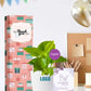 custom logo plants for work anniversary gifting