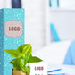 logo engraved lush money plants for doctor gifting