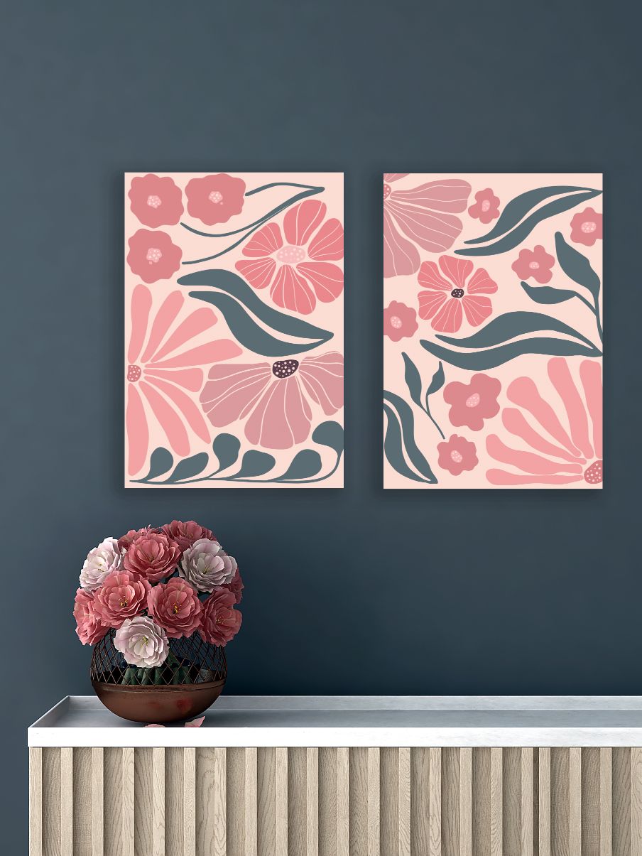 Let the Pink Dance - Set of Two (Set 1)